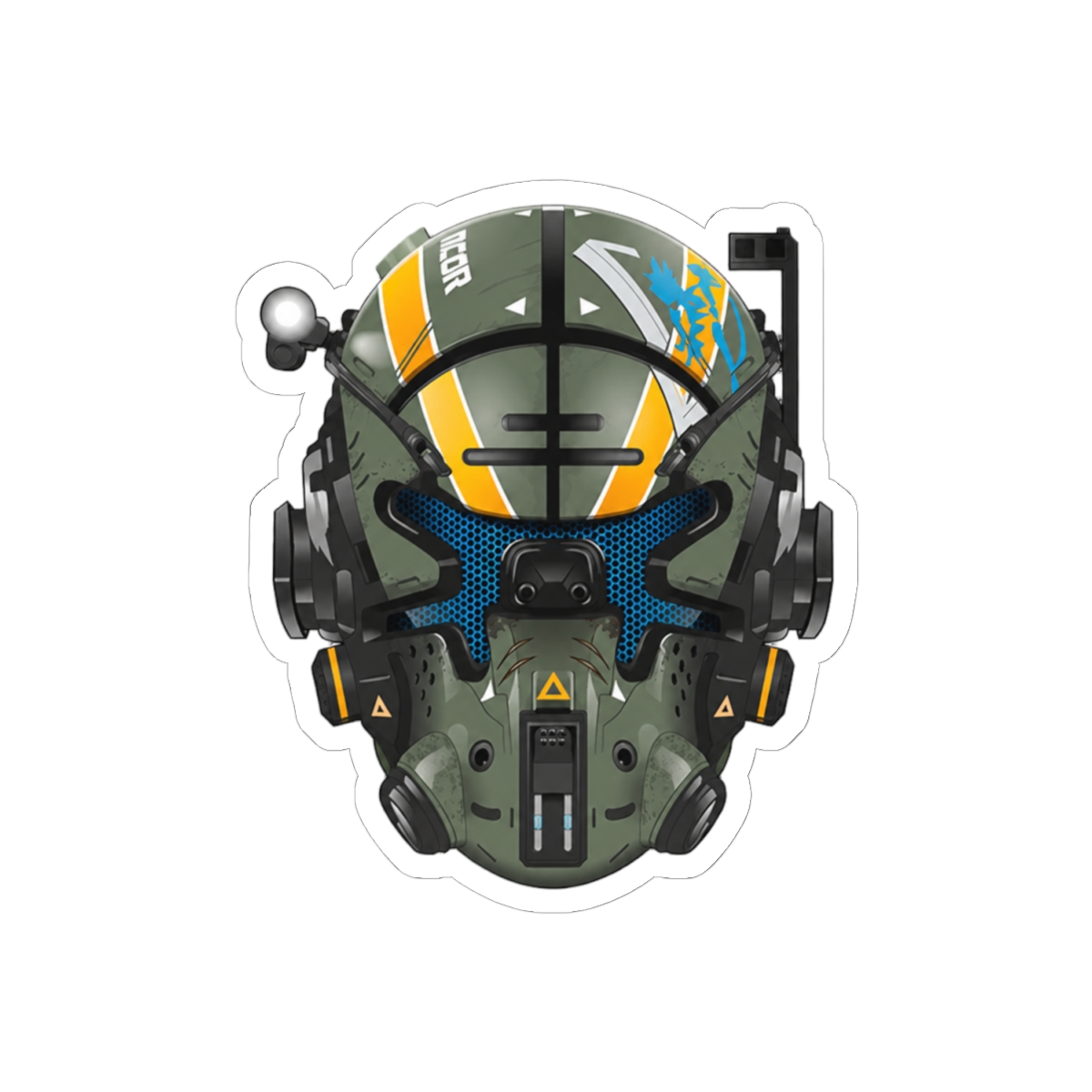 Titanfall 2 Helmet - alternate angle 1, merchandise
