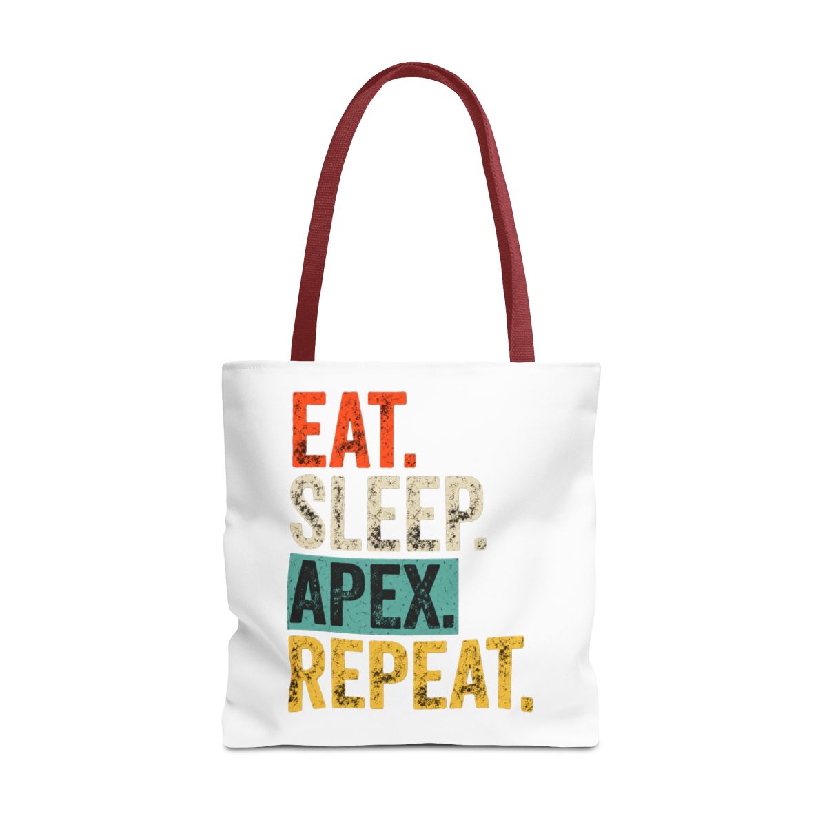 Eat Sleep Apex Legends Repeat Retro Vintage Bags | Gamer Reusable - Official Bags & Totes merchandise