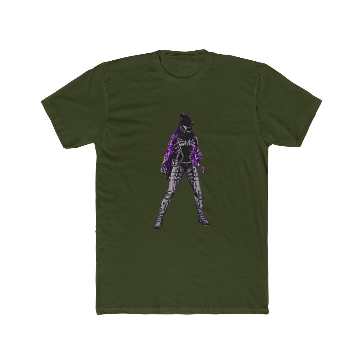 Apex Legends Wraith Void Walker Shattered Purple T Shirt - Gamer Gift - alternate angle 4, merchandise