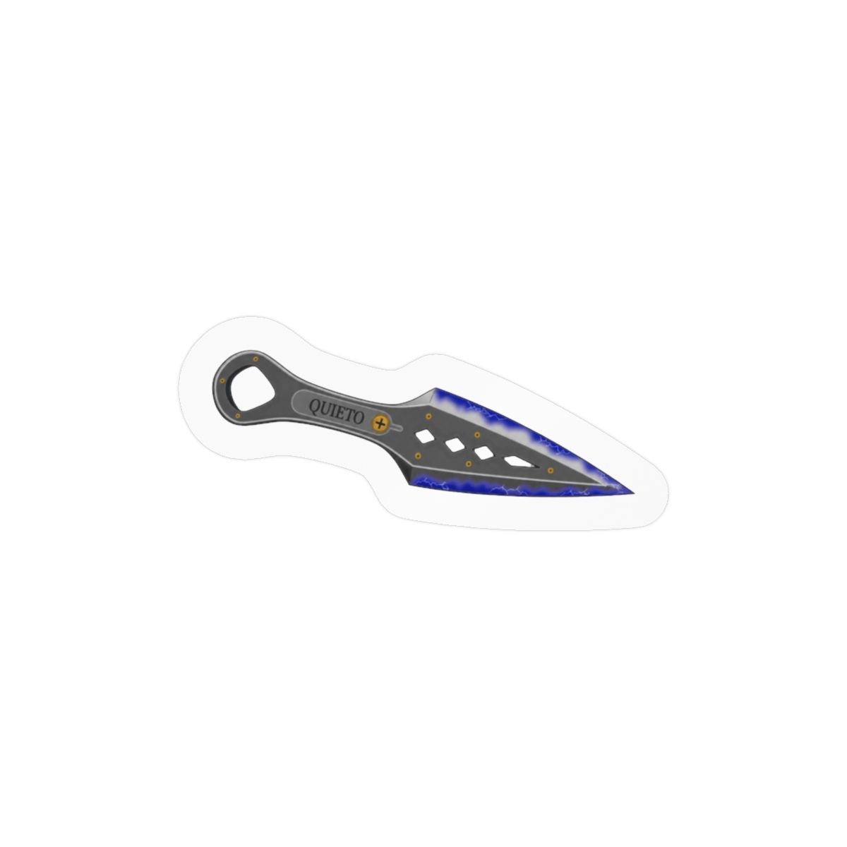 Heirloom Kunai Sticker | Vintage Ninja Vinyl Decal