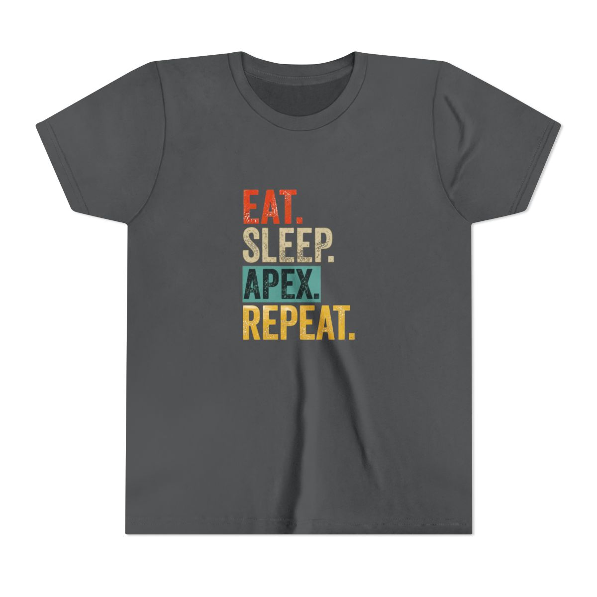 Eat sleep apex legends repeat retro vintage (Kids) - alternate angle 2, merchandise